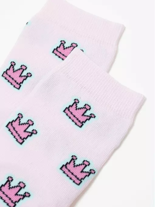 Теплые носки для девочек с махровой стопой sof-tiki 763 светло-розовый, 24С-69СП, 16, CONTE-KIDS,  - 4