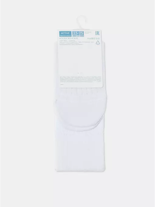 Носки женские (удлиненные) conte active 624 белый, 22С-27СП, 39-41 (25-27), CONTE ELEGANT,  - 8