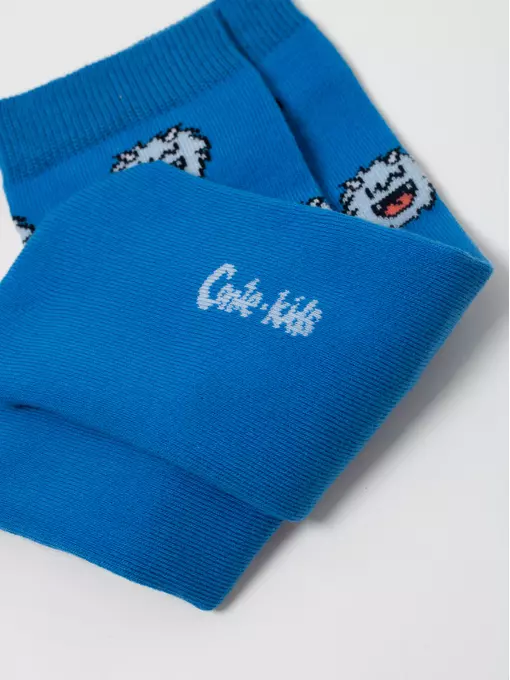 Детские носки (махровая стопа) sof-tiki 767 синий, 24С-69СП, 18, CONTE-KIDS,  - 7