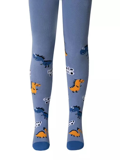 Колготки детские conte-kids sof-tiki (махровые внутри) 656 джинс, 7С-38СП, 104-110 (16), CONTE-KIDS,  - 4