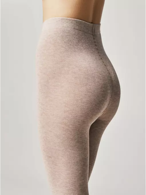 Теплые женские колготки estera 300 beige, 14С-65СПЕ, 4, ESLI,  - 4