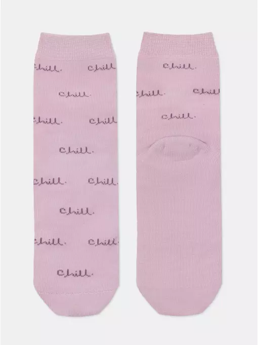 Женские носки с махровой стопой esli perfect 568 пепельно-розовый, 23С-86СПЕ, 36-39 (23-25), ESLI,  - 5