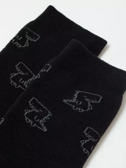 Махровые детские носки sof-tiki 766 черный, 21С-13СП, 22, CONTE-KIDS,  - 4