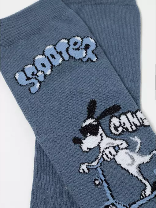 Носки детские с рисунками tip-top 986 джинс, 5С-11СП, 16, CONTE-KIDS,  - 3