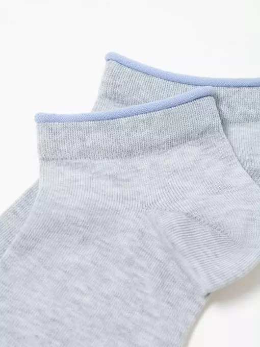 Укороченные женские носки conte active 035 светло-серый-голубой, 12С-32СП, 39-41 (25-27), CONTE ELEGANT,  - 4