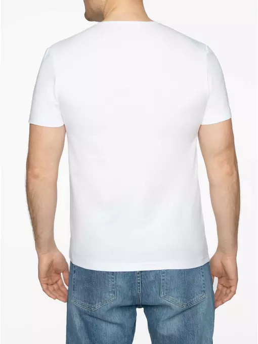 Хлопковая мужская футболка diwari basic men mf 2025 white, 20С-1096ТСП, 182,188-104/XL, DIWARI,  - 2