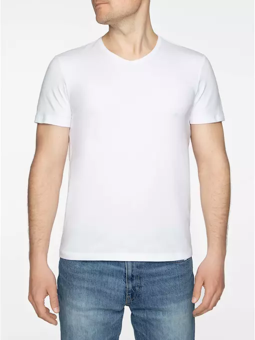 Хлопковая мужская футболка diwari basic men mf 2025 white, 20С-1096ТСП, 182,188-104/XL, DIWARI,  - 1