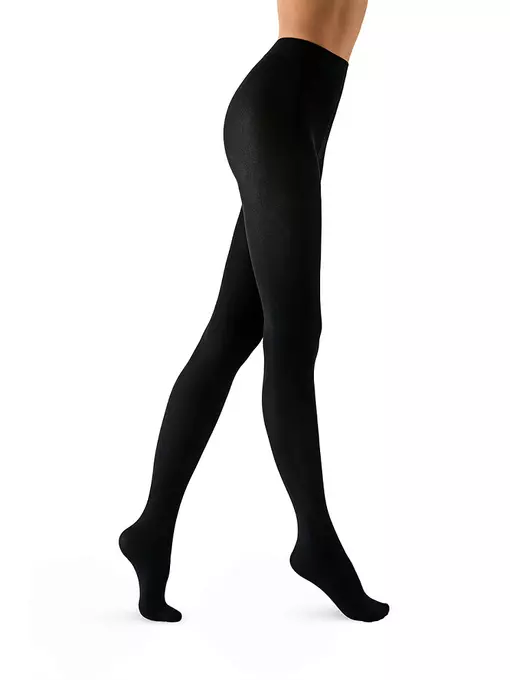 Теплые колготки (микрофибра с флисом) minimi fleece micro 200 nero, FLEECE MICRO 200 (микрофибра с флисом), 3, MINIMI,  - 5