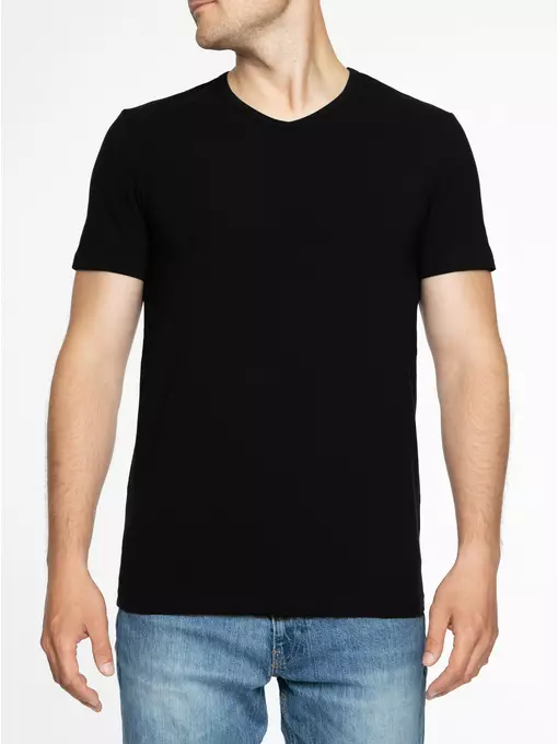 Хлопковая мужская футболка diwari basic men mf 2025 black, 20С-1096ТСП, 170,176-108/XXL, DIWARI,  - 1