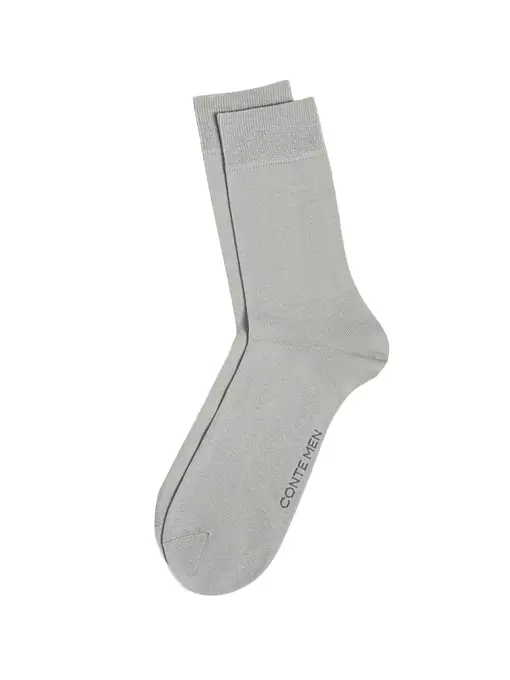 Классические тонкие мужские носки cool 24/7 000 серый, 24С-161СП, 42-43 (27), CONTE ELEGANT,  - 2