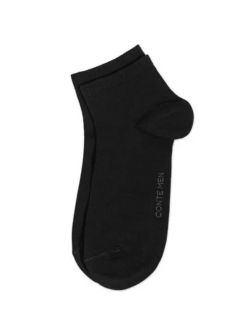 Носки мужские (короткие) conte bamboo 000 черный, 24С-163СП, 44-45 (29), CONTE ELEGANT,  - 3