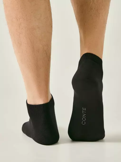 Носки мужские (короткие) conte for men 000 черный, 24С-149СП, 44-45 (29), CONTE ELEGANT,  - 2