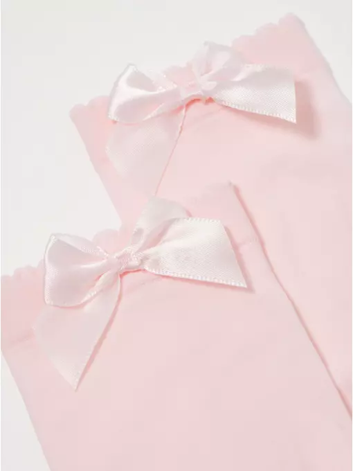 Носки для девочек с бантом lily light pink, 20С-117СП, 20-22, CONTE ELEGANT,  - 4