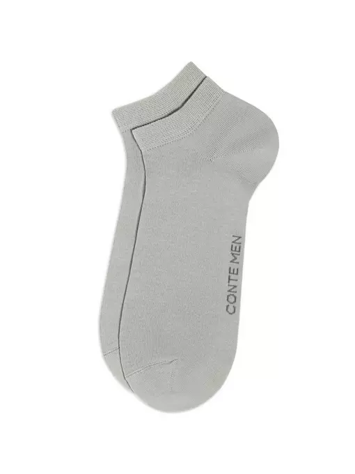 Тонкие короткие мужские носки cool 24/7 000 серый, 24С-158СП, 40-41 (25), CONTE ELEGANT,  - 2