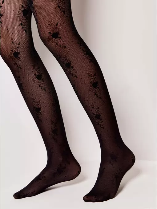 Детские нарядные колготки sofia 20 den nero, 20С-113СП, 104-110, CONTE ELEGANT,  - 1