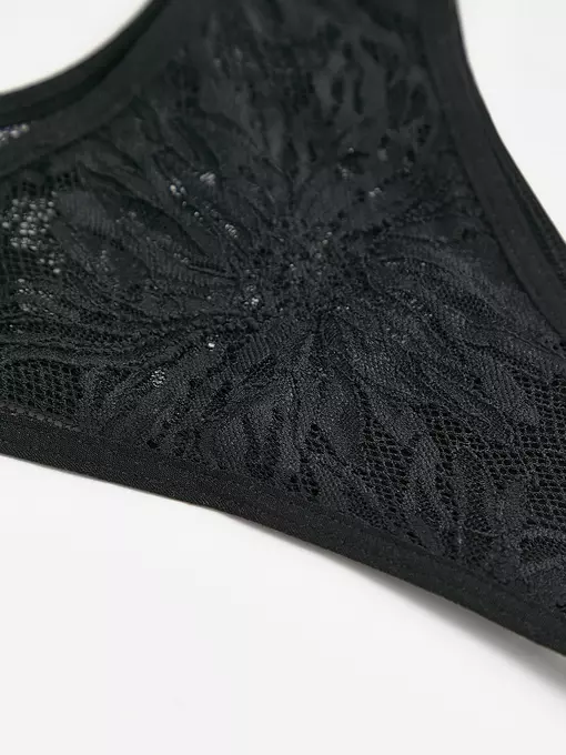 Трусы женские бразилиана mystery garden lbr 3114 black, 24С-3155ТСП, 106/XL, CONTE ELEGANT,  - 7