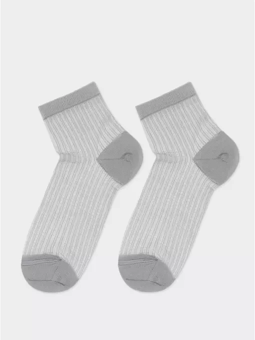 Носки короткие вискозные conte active 704 серый, 24С-75СП, 36-38 (23-25), CONTE ELEGANT,  - 5