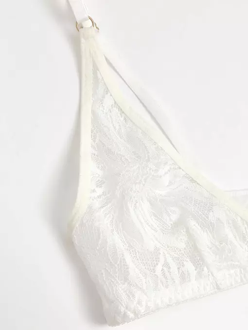 Бюстье с цветочным кружевом conte mystery garden lbe 3111 off white, 24С-3152ТСП, 170-88/S, CONTE ELEGANT,  - 4