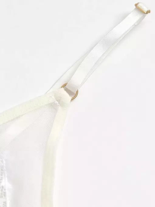 Бюстье с цветочным кружевом conte mystery garden lbe 3111 off white, 24С-3152ТСП, 170-88/S, CONTE ELEGANT,  - 2