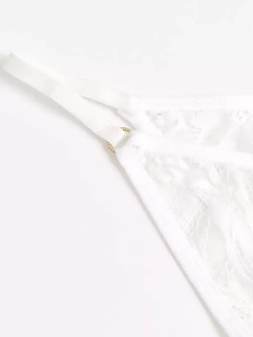 Трусы танга с v-образной талией conte mystery garden lta 3118 off white, 24С-3159ТСП, 102/L, CONTE ELEGANT,  - 7