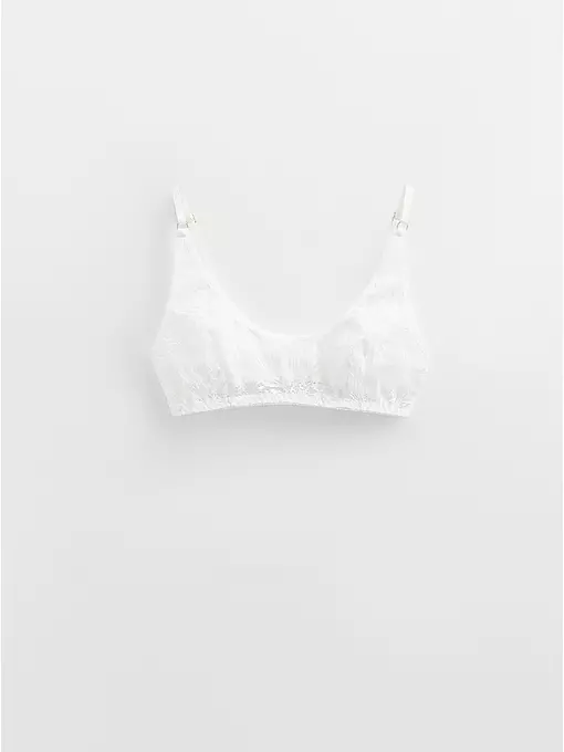 Бюстье с треугольными чашками conte mystery garden lbe 3113 off white, 24С-3154ТСП, 170-88/S, CONTE ELEGANT,  - 4