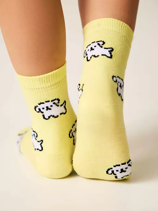 Носки детские esli 755 желтый, 24С-74СПЕ, 14, ESLI,  - 3