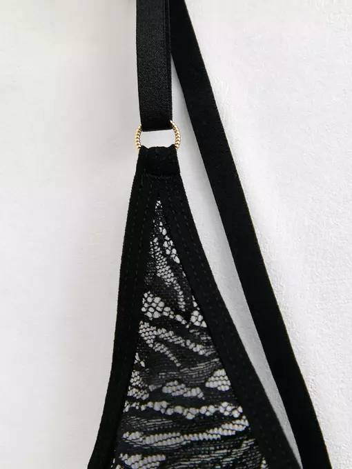 Бюстье женские с v-образным декольте mystery garden lbe 3112 black, 24С-3153ТСП, 170-88/S, CONTE ELEGANT,  - 7