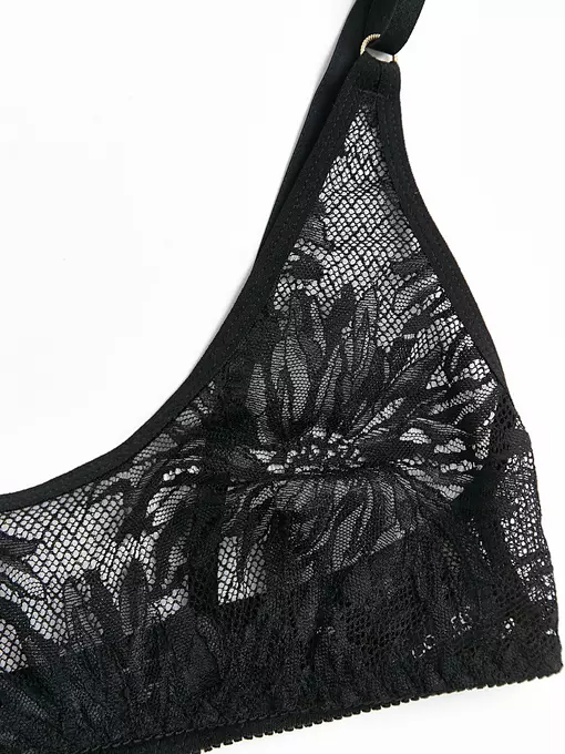 Бюстье с треугольными чашками conte mystery garden lbe 3113 black, 24С-3154ТСП, 170-92/M, CONTE ELEGANT,  - 6