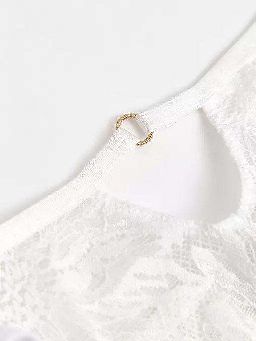 Трусы бразилиана с фигурным вырезом conte mystery garden lbr 3116 off white, 24С-3157ТСП, 94/S, CONTE ELEGANT,  - 3