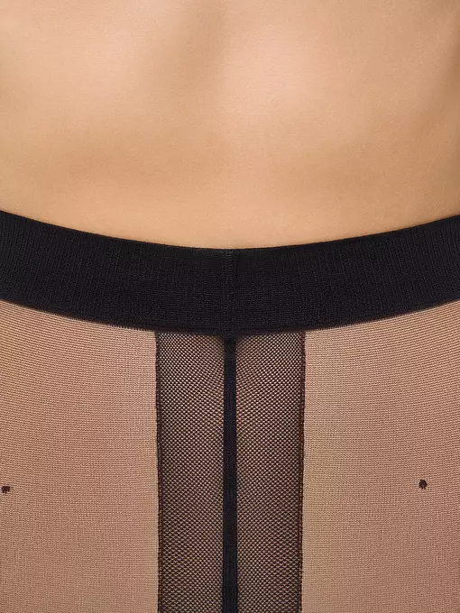 Колготки фантазийные minimi la sfera 20 в горошек cappuccino, LA SFERA 20 (колготки в горошек), 3, MINIMI,  - 5