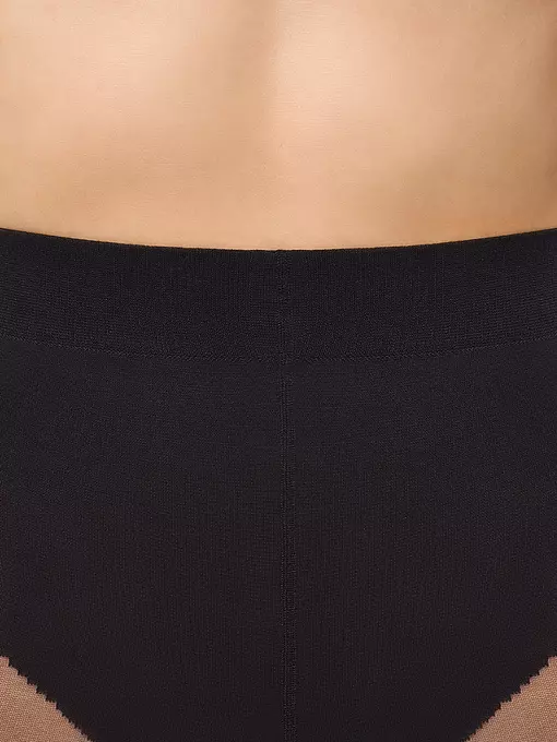 Колготки minimi la sfera slim 20 nero, LA SFERA SLIM 20 (колготки в средний горошек), 3, MINIMI,  - 4