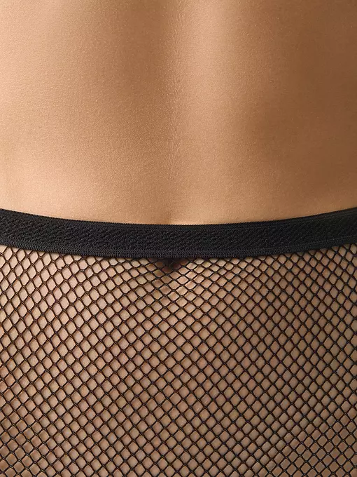 Колготки сетчатые omsa nuit caramello, NUIT (сетка), 3/4(M/L), OMSA,  - 5