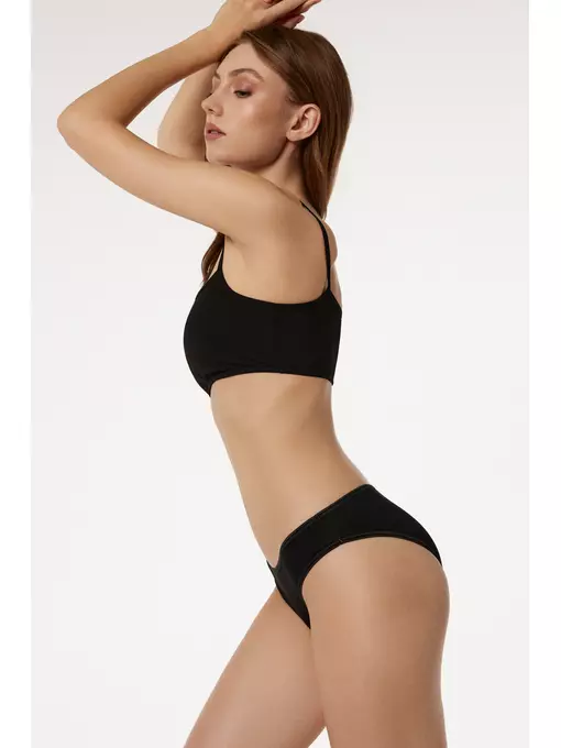 Бюстье женское из хлопка lbe 2017.1 conte basic collection black, 21С-1970ТСП, 170-100/XL, CONTE ELEGANT,  - 4