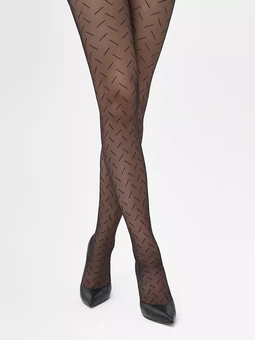 Колготки фантазийные minimi slash 20 daino, SLASH 20 (диагональная полоска), 4, MINIMI,  - 8