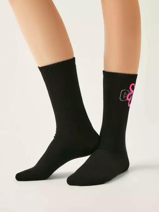 Удлиненные носки active 705 черный, 20С-20СП, 36-38 (23-25), CONTE ELEGANT,  - 2