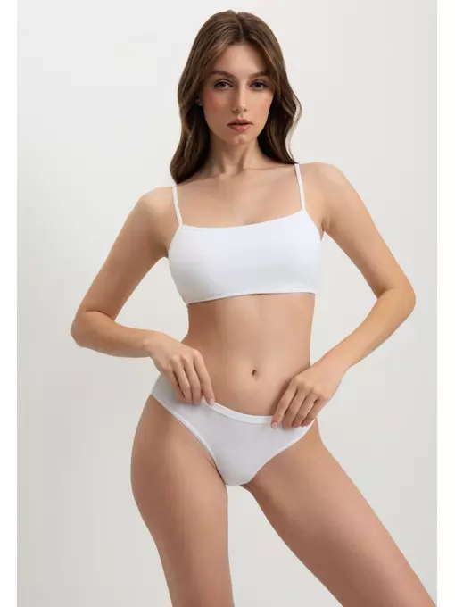 Трусы-бикини lb 5571 white, 24С-3259ТСП, 110/XXL, CONTE ELEGANT,  - 1