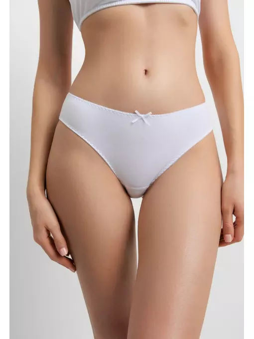 Трусы женские «бикини» conte lb 5007 white, 24С-3262ТСП, 94/S, CONTE ELEGANT,  - 1