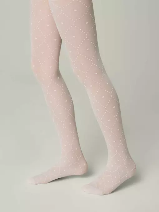 Детские колготки angelica bianco, 24С-165СП, 104-110, CONTE ELEGANT,  - 2