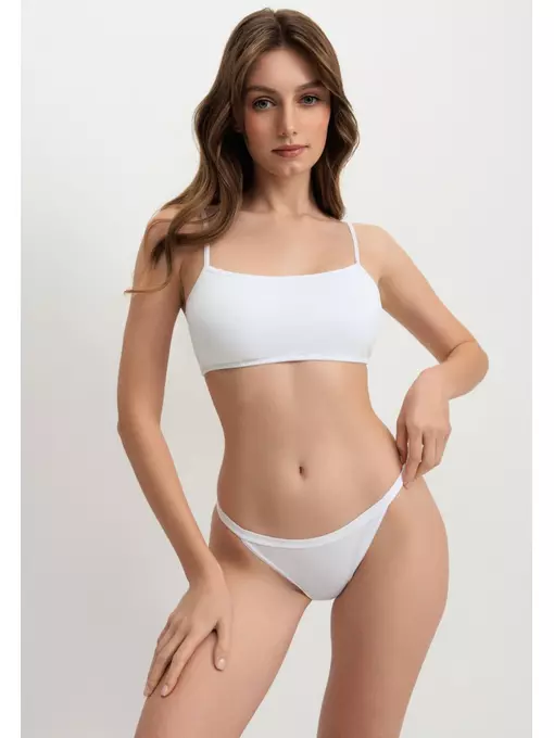 Трусы «танга» conte comfort cotton lta 5570 white, 24С-3258ТСП, 102/L, CONTE ELEGANT,  - 5