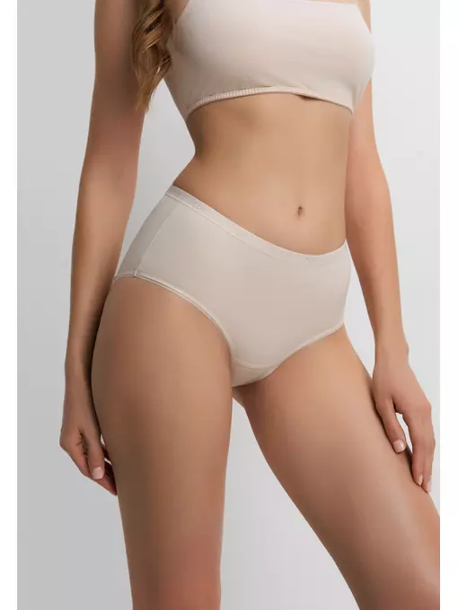 Трусы «бикини» comfort cotton lb 5573 natural, 24С-3261ТСП, 106/XL, CONTE ELEGANT,  - 2
