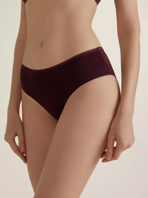 Трусы женские "хипстер" conte basic collection lhp 2003 bordo, 19С-991ТСП, 98/M, CONTE ELEGANT,  - 2
