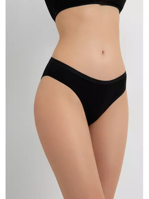Трусы «бикини» conte comfort cotton lb 5571 black, 24С-3259ТСП, 94/S, CONTE ELEGANT,  - 5