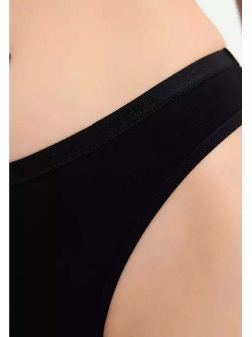 Трусы женские «стринги» lst 5569 black, 24С-3257ТСП, 102/L, CONTE ELEGANT,  - 3