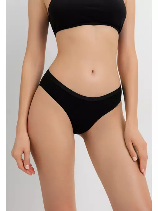 Трусы «бикини» conte comfort cotton lb 5571 black, 24С-3259ТСП, 94/S, CONTE ELEGANT,  - 3