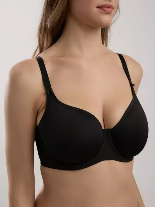 Бюстгальтер с формованной чашкой day by day rb4302 черный, 23С-0035КСП, 95D, CONTE ELEGANT,  - 1