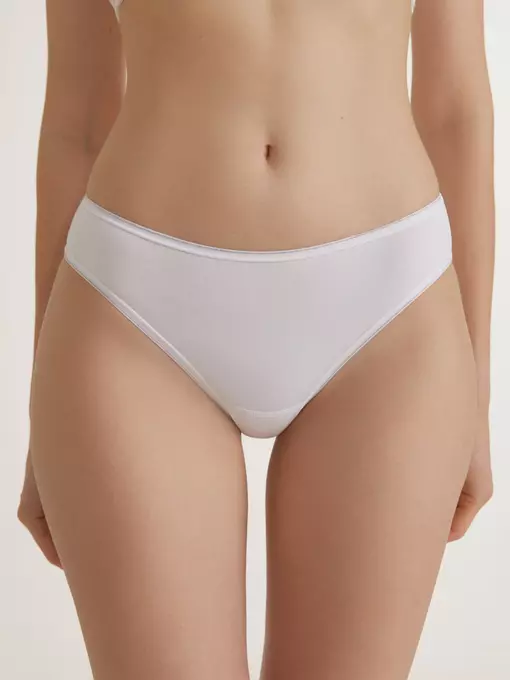 Трусы женские «бикини» conte lb 5003 white lurex, 24С-3189ТСП, 110/XXL, CONTE ELEGANT,  - 1