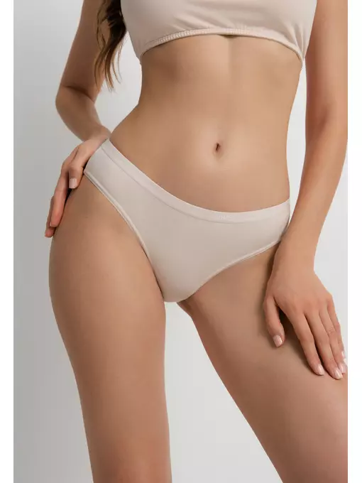 Трусы женские «бикини» comfort cotton lb 5571 natural, 24С-3259ТСП, 94/S, CONTE ELEGANT,  - 5