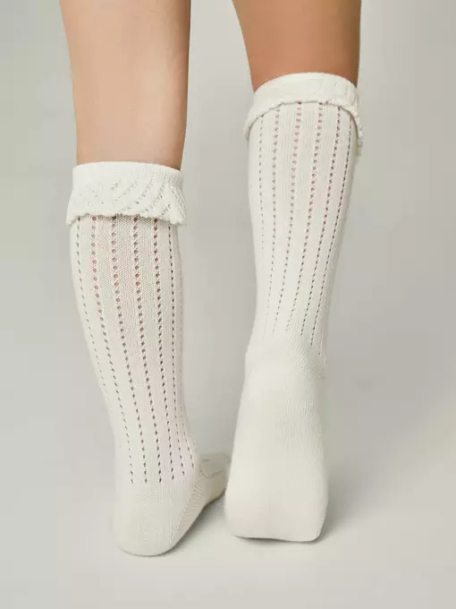 Гольфы детские miss 058 молочный, 25С-37СП, 16, CONTE-KIDS,  - 7