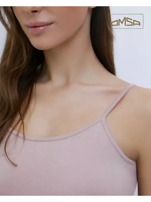 Майка "топ" женская omsa 1001 beige, , 46 (M), OMSA, - 3