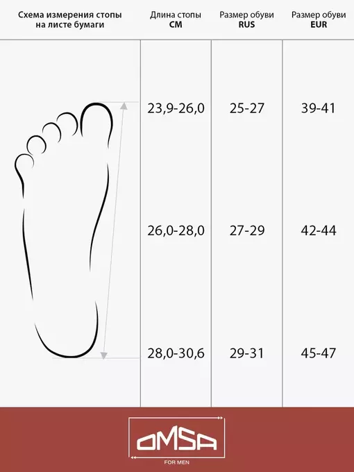 Укороченные мужские носки omsa active 105 grigio chiaro, , 36-38 (23-25), OMSA, - 3